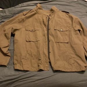 Gently worn Torrid size 3 military style green coat